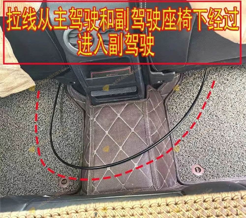 Coach sparring new auxiliary brake auxiliary pedal device non-punching universal