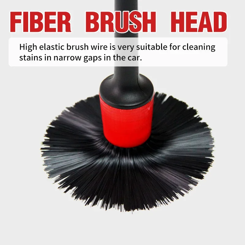 Car Detailing Brush Set-Automotive Cleaning Tools for Engine Dashboard Interior Air Vent & Wheels 5pcs Options Available