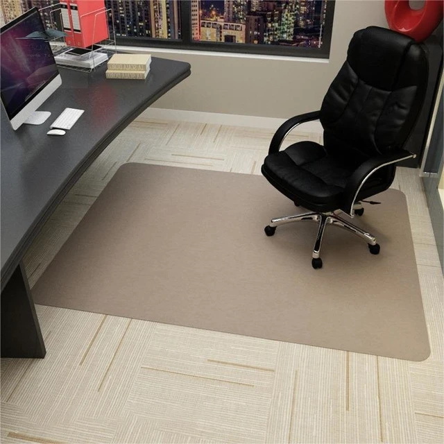 Office Chair Cushion Carpet Waterproof and Anti-slip Floor Protection Floor  Mat Non-adhesive Self-adhesive PVC Floor Mat - AliExpress