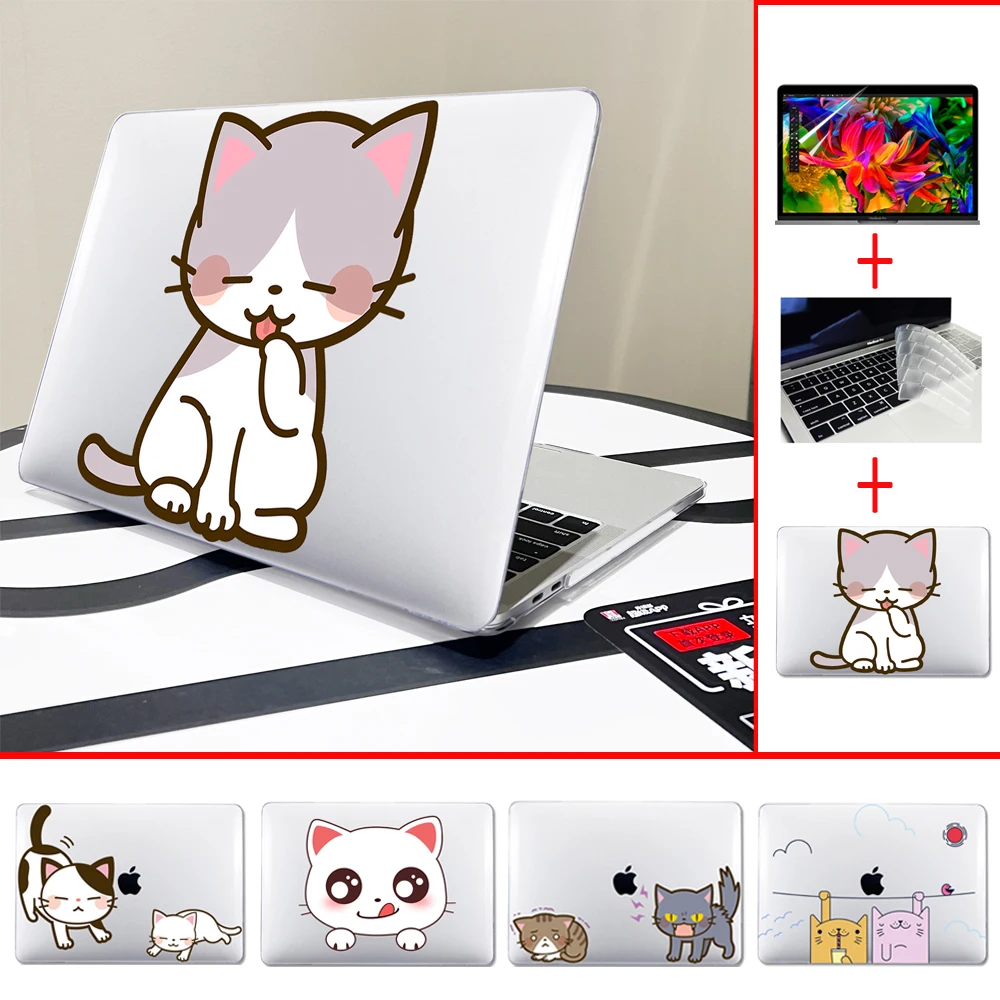Custodia Per Laptop Cute Cat Per Macbook Air 13 15.3 2023 M1 M2 Pro 13 14 16 Muslimah Touch Bar/Cover Id