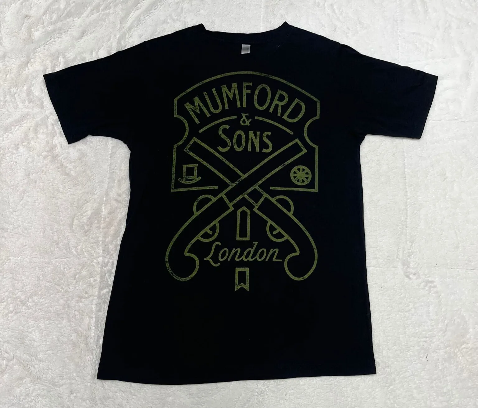 Футболка Mumford And Sons для взрослых, размер среднего размера, Лондонская музыкальная группа 2011, товар с длинным или коротким рукавом