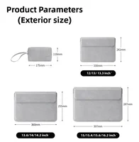 Étui pour ordinateur portable pour Macbook Air Pro 13 13.6 M4, sacs pour ordinateur portable 13 14 15 15.6 pouces pour Huawei HP DELL, sac à manches pour hommes et femmes 6