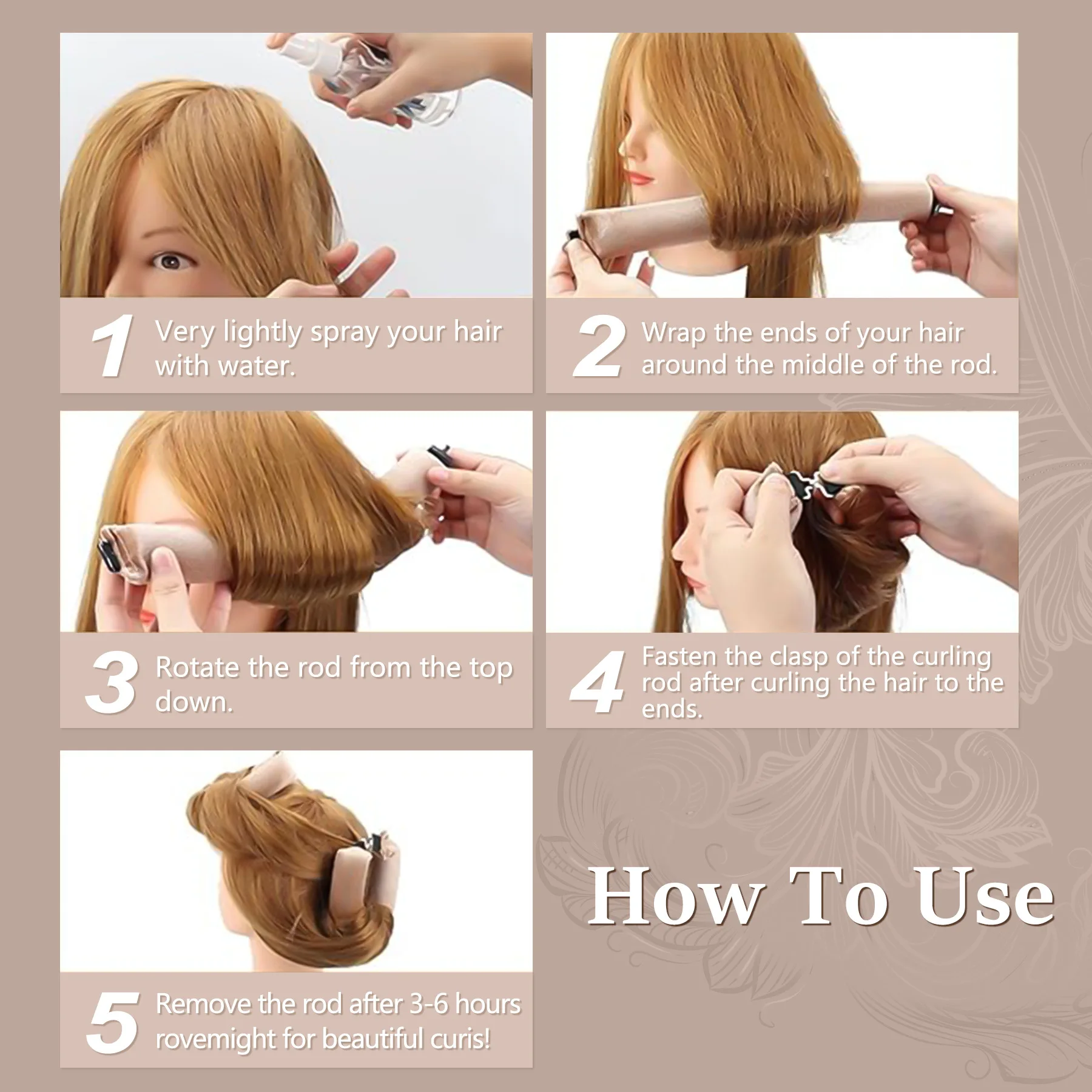 Soft Hair Curlers with Scarf overnight Hair blowout Curling Rod No Heat Rollers Headband Sleeping Lazy hair styling Tools