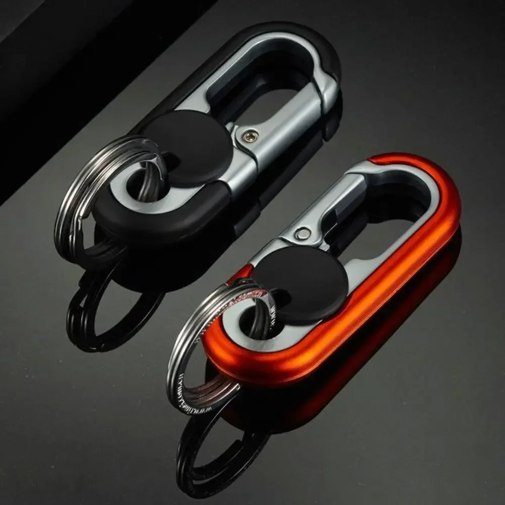 Sleek Metal Keychain for Men - Stylish Key Holder and Gift Accessory