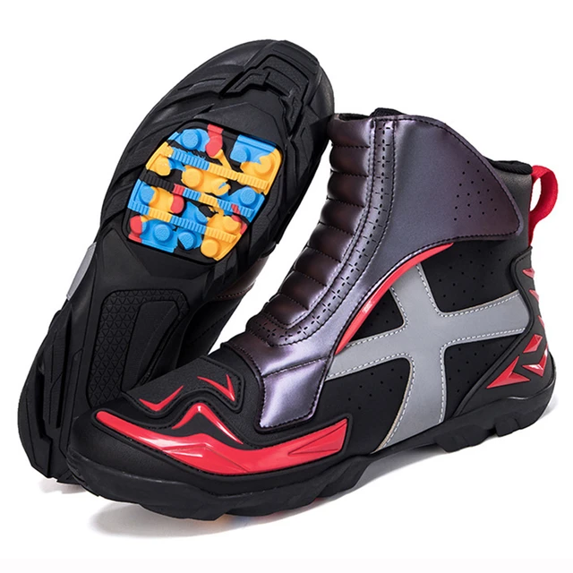 Motocross Boots Men's Off-Road Vehicle Botas Botte Moto Homme Moto  Motocross Riding Boots Breathable Motorbike Shoes - AliExpress