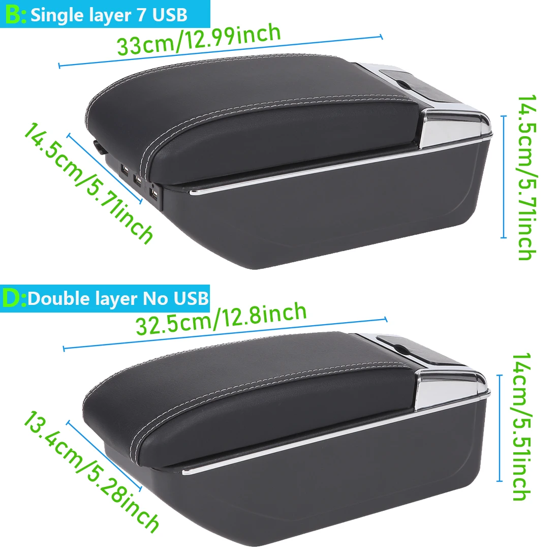 시트 이비자 암레스트 박스 시트 이비자 6j MK4 IV 6L 차량용 암레스트 2018-2025 수납 박스 개조 부품 인테리어 자동차 액세서리