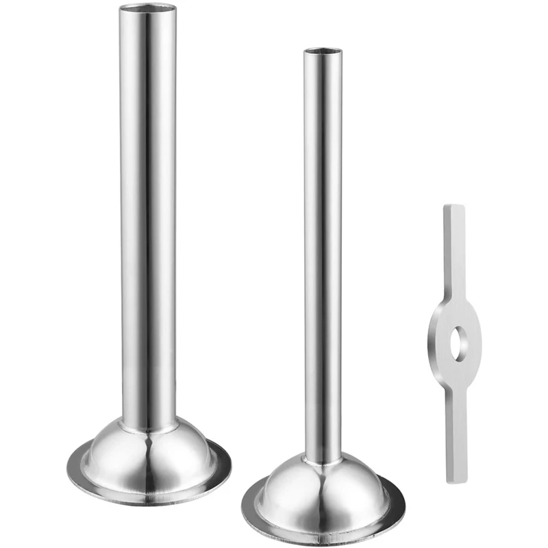 

Sausage Maker Stuffer Kit,Sausage Stuffer Tubes Grinder Stuffer Tubes Sausage Retainer For 5 Meat Grinder Food Grinder