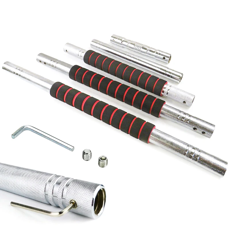 Adjustable Dumbbell Bar Connector Barbell Extension Rod For 25mm Solid