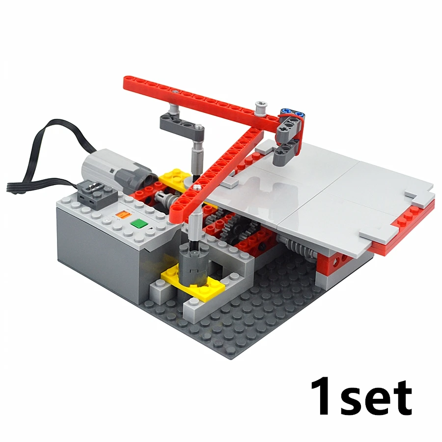 MOC-Traceur de briques à moteur électrique, modèle de machine à dessin, blocs de construction à assembler techniques, jouets pour enfants, cadeau de Noël, 5110
