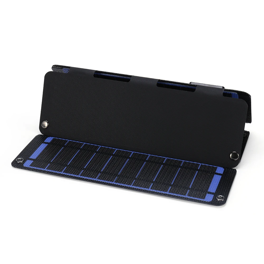 Foldable Solar Panel 40W Emergency Power Bank 2 USB Cell Phone Charger Portable Waterproof Solar Generator for Outdoor Camping