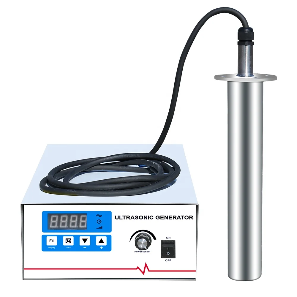 

Submersible Ultrasonic Cleaner Transducers Probe SUS304 1050W Soak Tank use Car Engine Automatic Parts Lab Instruments Washing