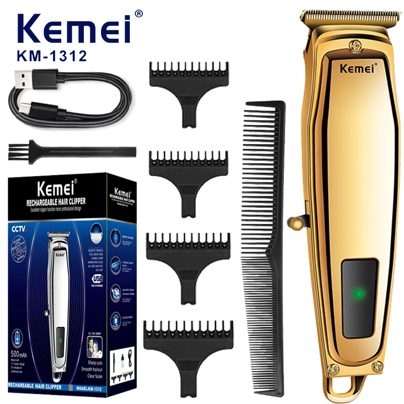 Electric Hair Trimmer Shaver Home Trimmers for Men Hair Clipper Professional Rechargeable Shavers Barber hair Cutting Machine 80ml hair clipper lubricating oil barber supplies sewing machine trimmers blade corrosion electric clippers repair tool oil