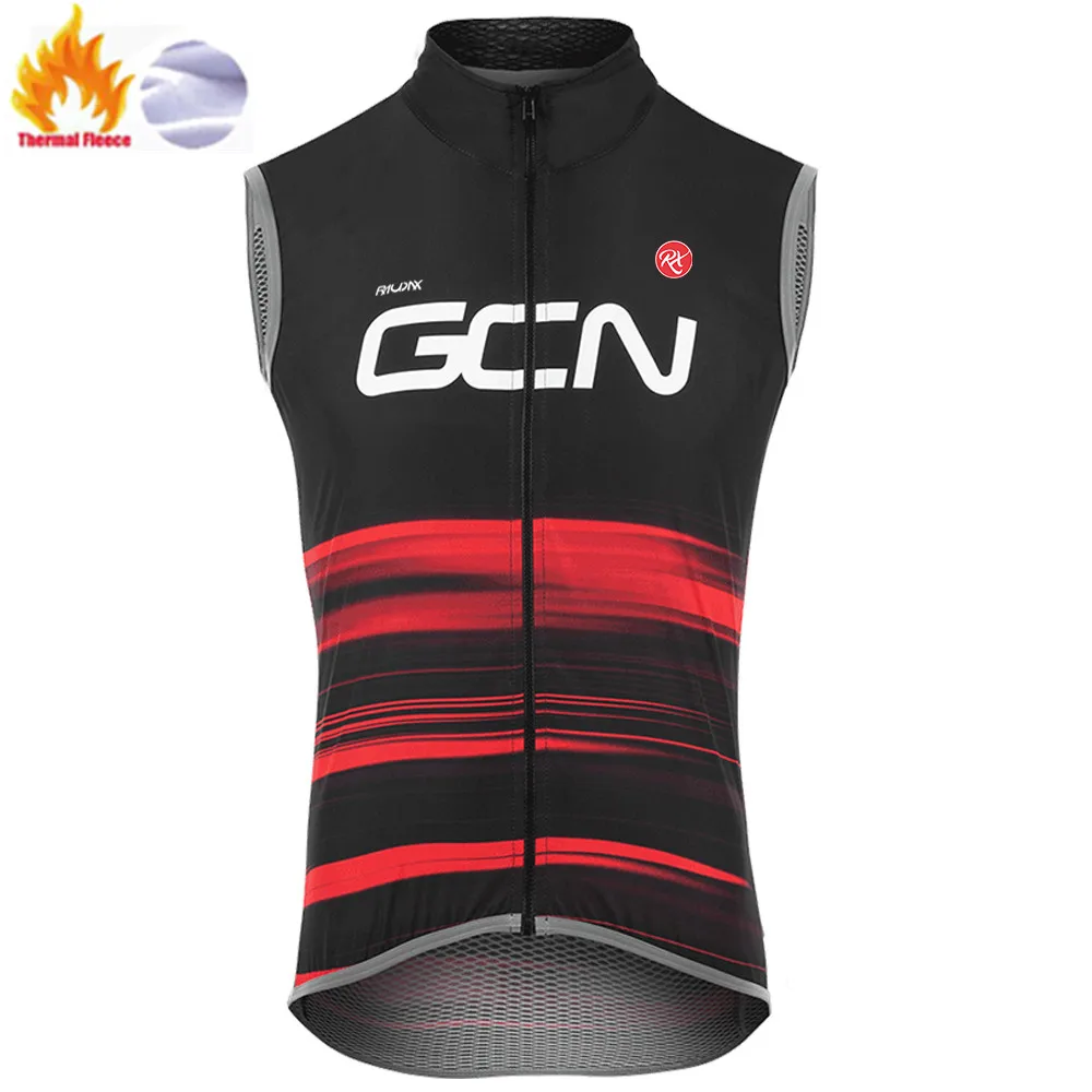 Cycling Clothes Winter Thermal Fleece Cycling Vest Sleeveless Warm Bicycle MTB Road Bike Tops Warm Jersey Men cycling clothes