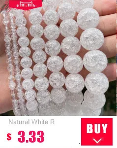 Perline Di Cristallo Di Rocca Trasparenti 8mm - Filamento Da 40cm Per Gioielli Fai Da Te - Foto 6