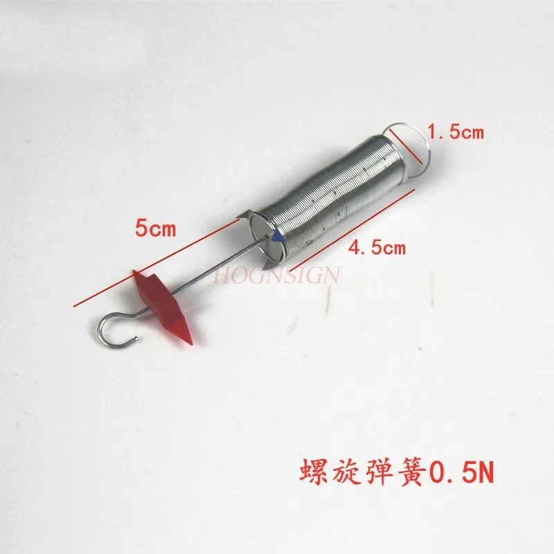 5pcs set spring physical spring instrument physics experimental equipment Physics Mechanics Teaching Instrument Helical group Hooke's law soft