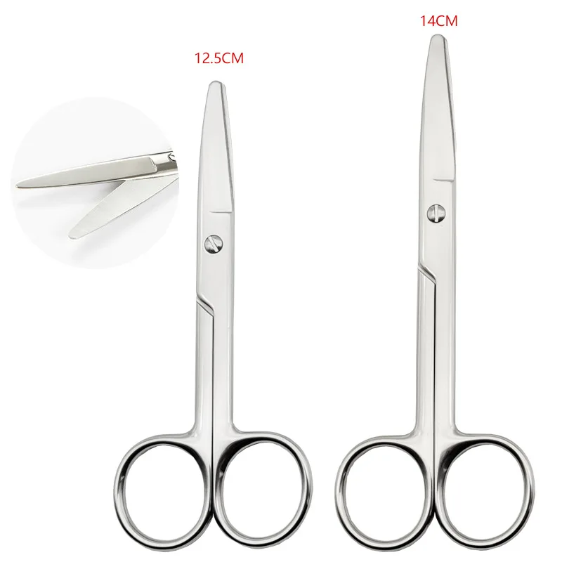 Medical Surgical Scissors Steel Small Nail Tools Eyebrow Nose Hair Cut Manicure Makeup Professional Beauty Accessories