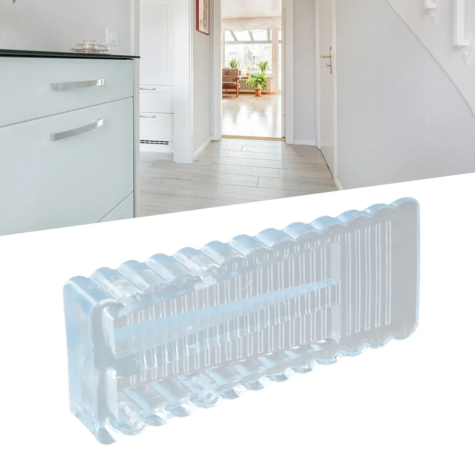 Door Stop Stoppers Block Wedge Doorstops Anti-Collision Safety Door Stopper Home Office Mute Anti Collision Floor Holder
