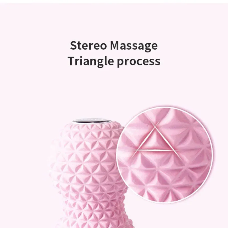 Peanut Fitness Massage Ball Double Lacrosse Massage Roller Ball For Arm Back Leg Deep Tissue Muscle Yoga Workout