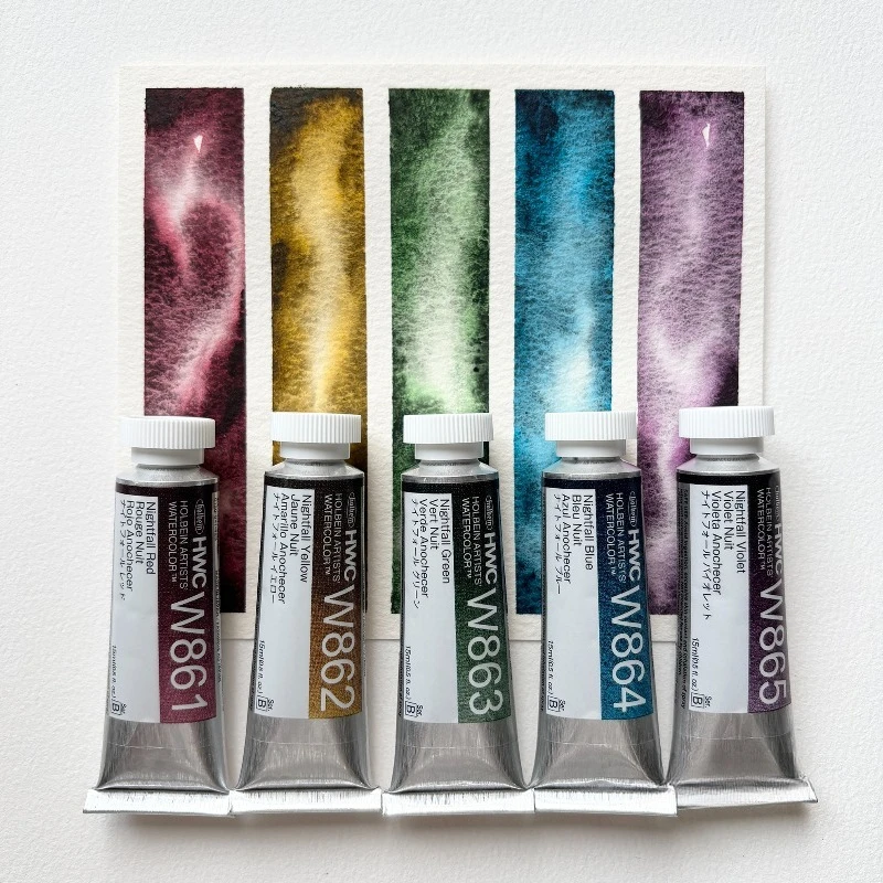Neue Holbein Künstler Precipitated Aquarellfarbe 5 Ml/15 Ml Nightfall Farbe Professionelle Anfänger Malerei Malerei Kunstbedarf S9466C882F6A74C8A9E63C60Ff7C14915K
