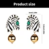 Modern Zebras Silhouettes Earrings for Female Fashion Enthusiasts Party Jewelry A0KD 5