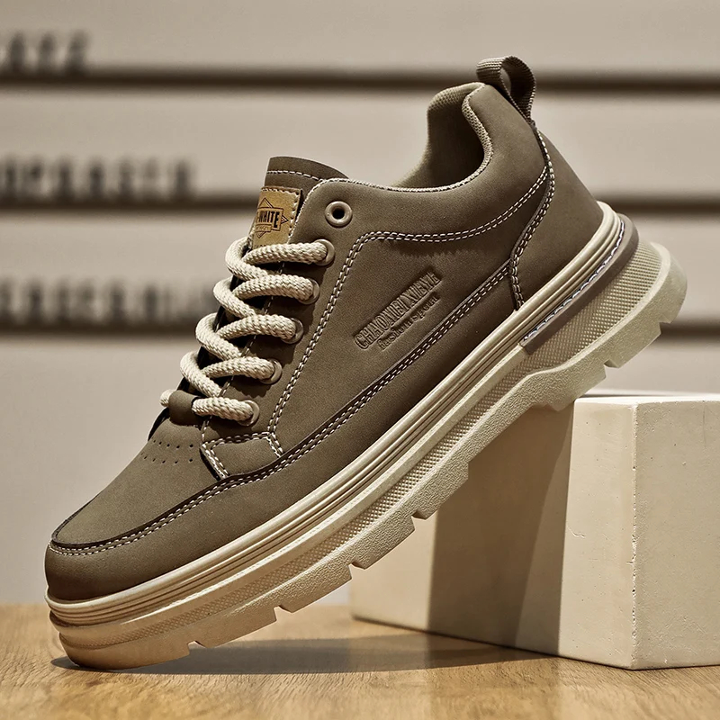 รูปสินค้า 2025 เดินรองเท้าสําหรับชายรองเท้าผ้าใบชาย Mens tenis รองเท้าเทรนเนอร์ Race Breathable รองเท้าแฟชั่น loafers วิ่ง