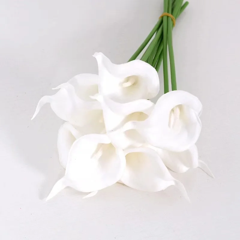 Bouquet Di Fiori Da Sposa Accessori Sposa Calla Lily Bouquet Da Sposa Damigelle Decorazione Matrimonio Tulip Valley Bianca Da 42,32 € | DHgate