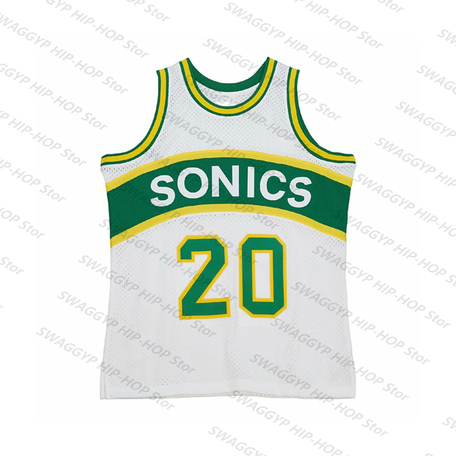 Sean Kemp 1995/96 NBA Swingman Jersey-Green #40 Classic Vintage Supersonics Player Gary Payton #20 Unisex Tops Kids/Adults downhill jerseys men sports tops