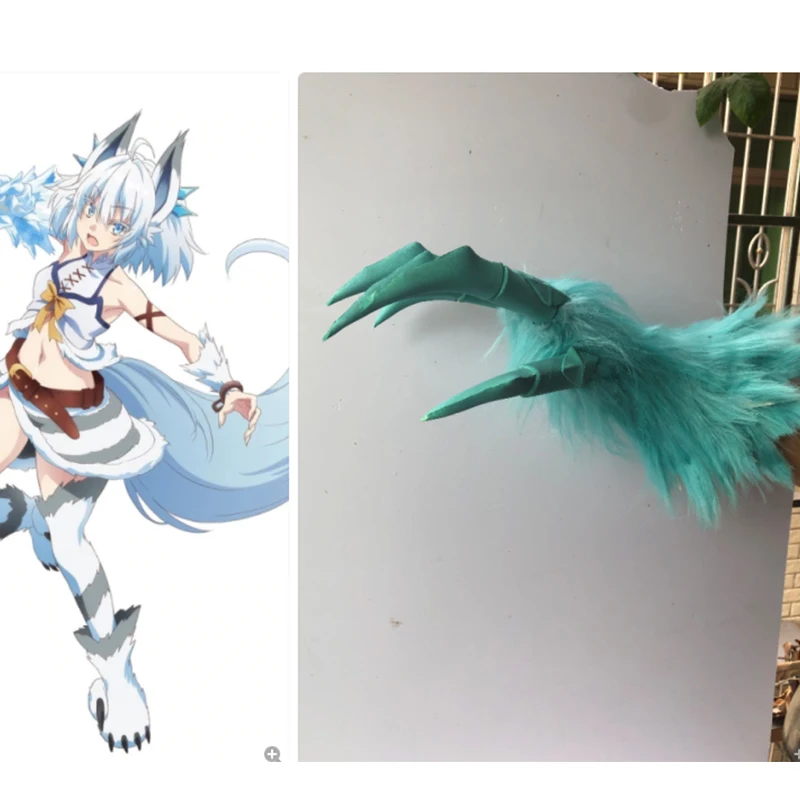 

Косплей-перчатки джусуши из аниме «Redo of Healer Kaifuku», «No Yarinaoshi Setsuna», ручная броня, реквизит на Хэллоуин, Рождество, Необычные искусственные реквизиты