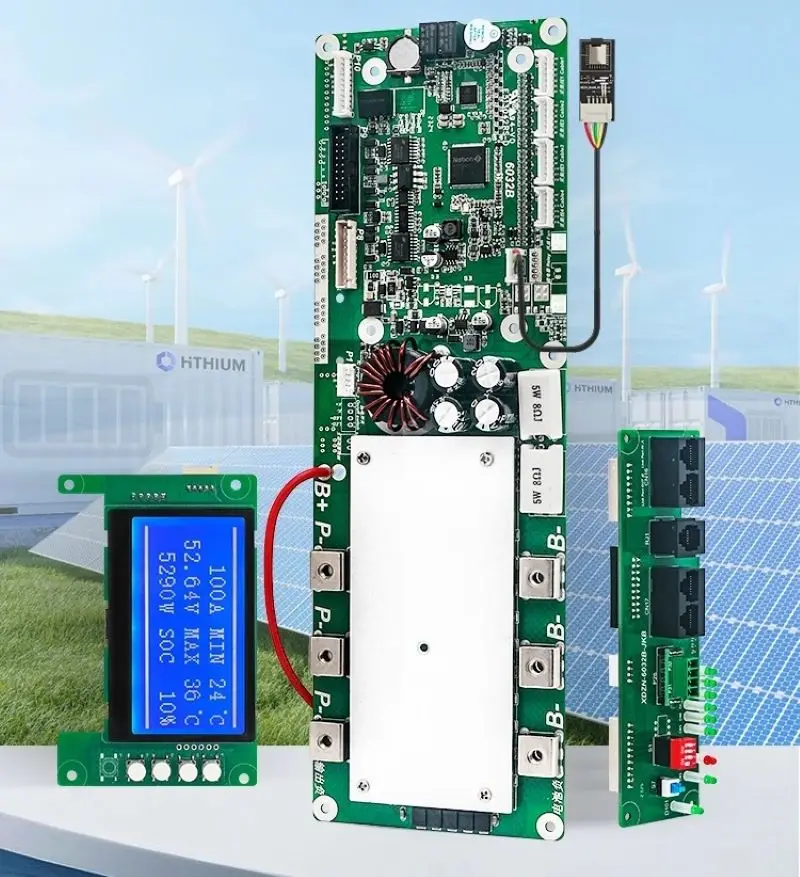 

Литиевая батарея Lifepo4 8S 16S 24V 48V Smart BMS с балансировкой Bluetooth LCD RS232 RS485 инвертор связи CAN и ПК