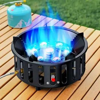 19800W Windproof High-Power Camping Stove 2