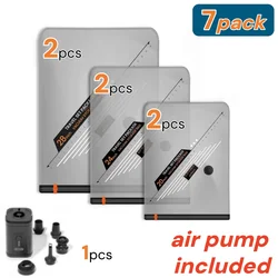 Ultimate Travel Essentials: Vacuum Compression Storage Bags & Waterproof Packing Organizers (Travel Luxury 7pack)
