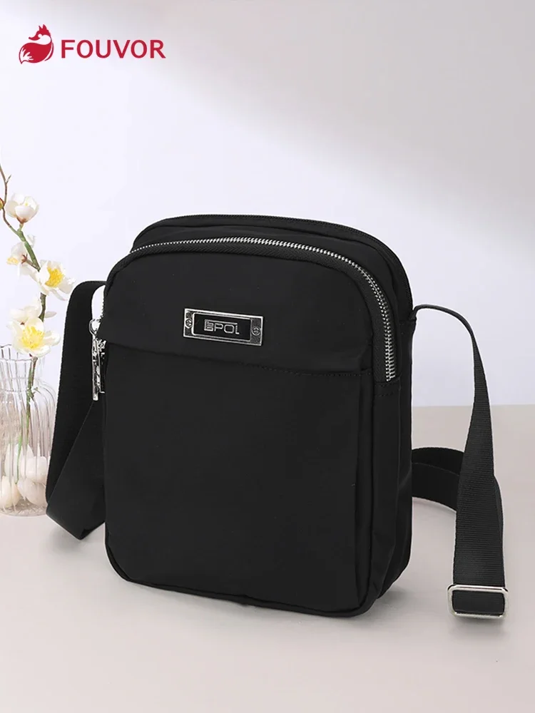Fouvor Crossbody Bags For Women Nylon Sports Canvas Small Messenger Bag Casual Oxford Waterproof Teeneger Shoulder Bag 6026-03