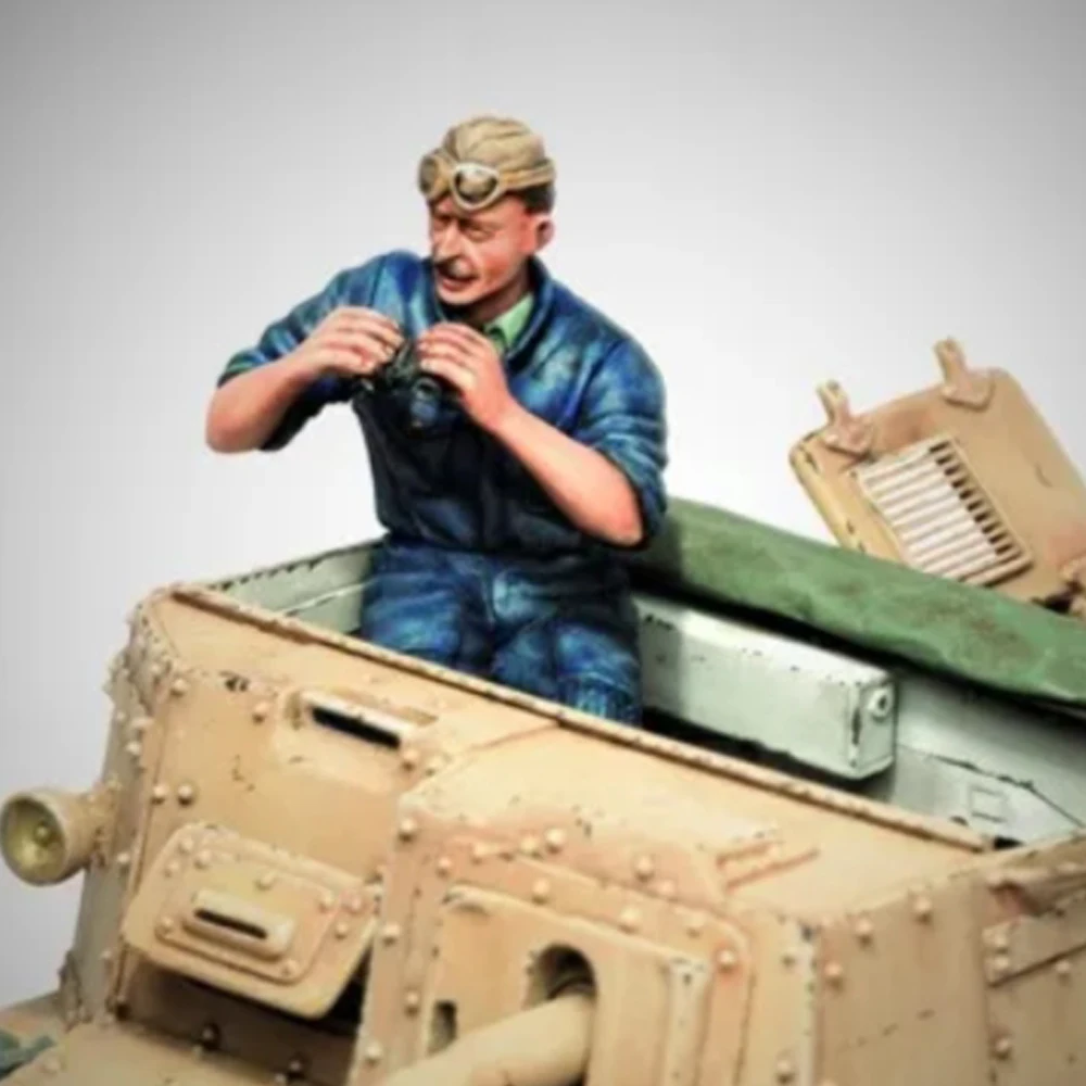 1/35] Soldat en résine modèle réduit Soldat Italien WWII kit