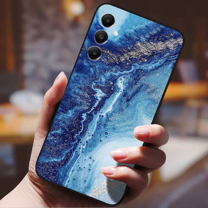 Luxurious Marble TPU Soft Phone Case - Stylish Silicone Cover Protector