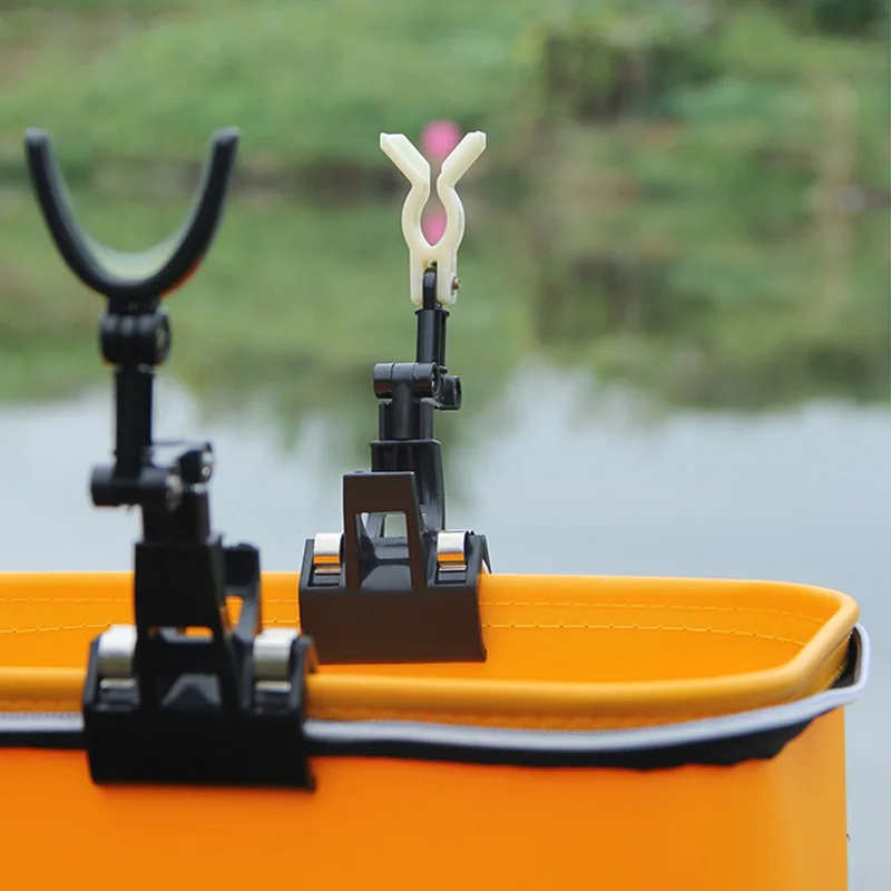 Support de canne à pêche lumineux anti-dérapant pour pont ou radeau - accessoire pêche renforcé