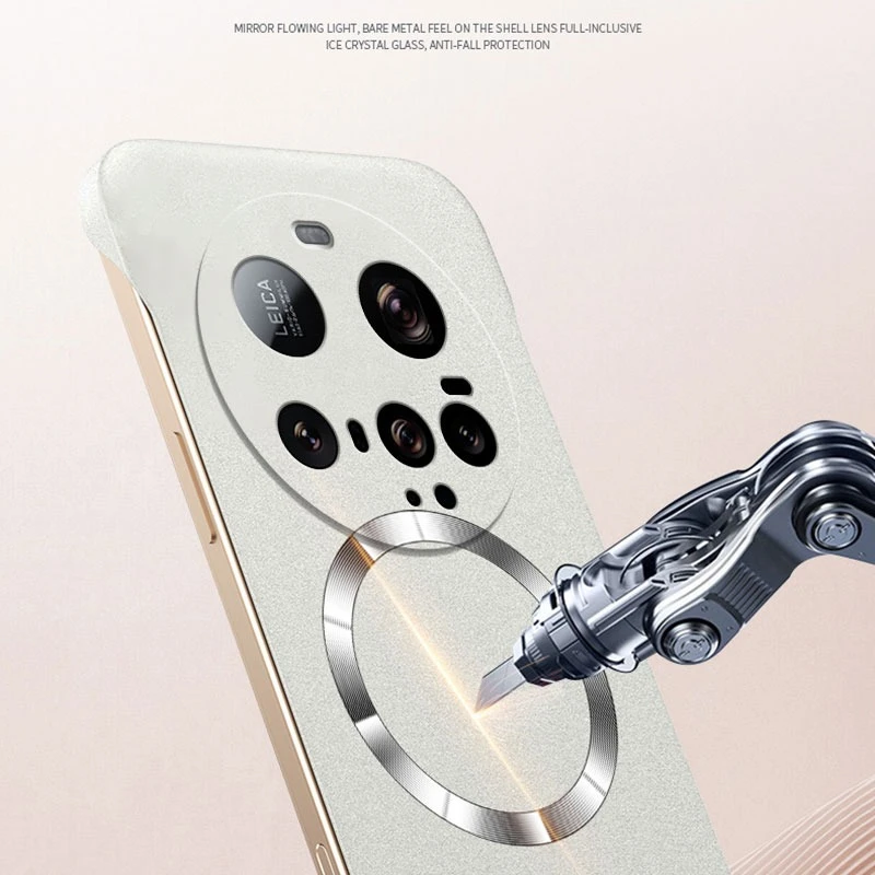Magsafe Sandstone Frameless Ultra-Thin Magnetic Shockproof Case