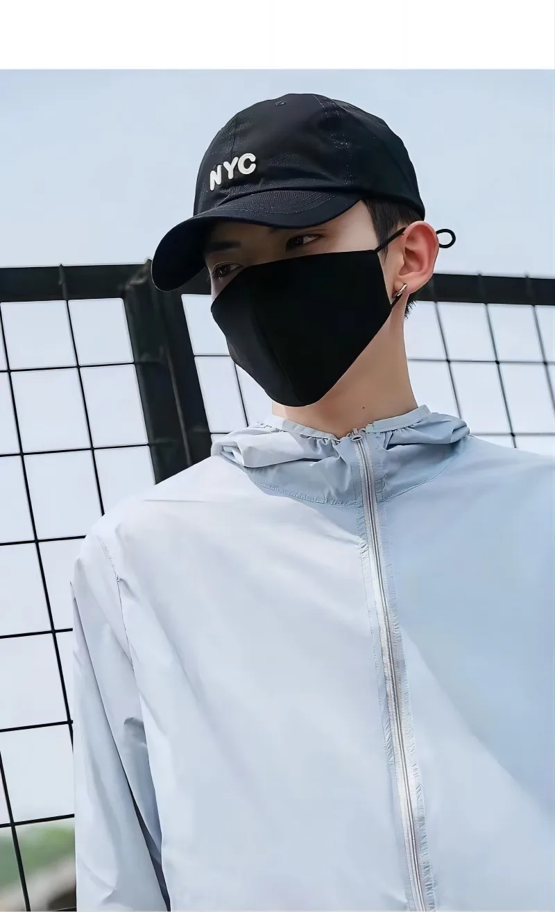 Nuova giacca da badminton sportiva del Margio Nailongtu abbigliamento protettivo solare di coppia, leggero and transpirant jogging viaggi all'aperto top transpirant e super cool top with cappuccio uomo e donna