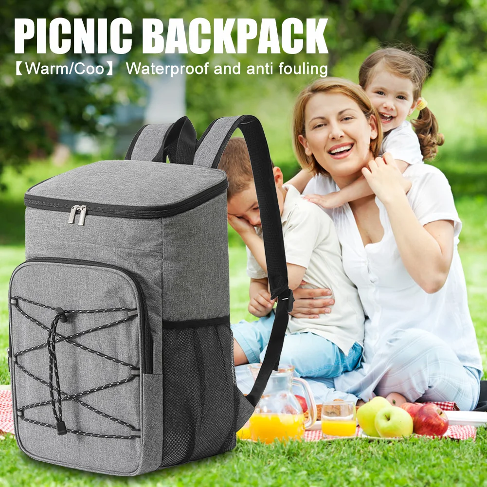 Insulated Cooler Bag Thermal Backpack Waterproof Picnic Bag Leak-Proof Isothermal Fridge Backpack Beer Camping Supplies