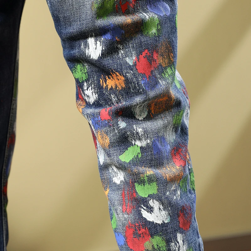 Рисунок 6 - Джинсы мужские Стрейчевые в стиле ретро