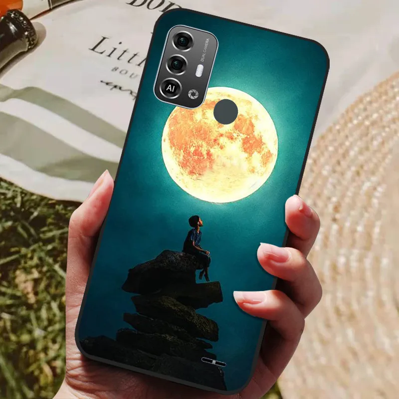 Shockproof Flower Astronaut Soft Silicone Phone Case & Bumper Cover