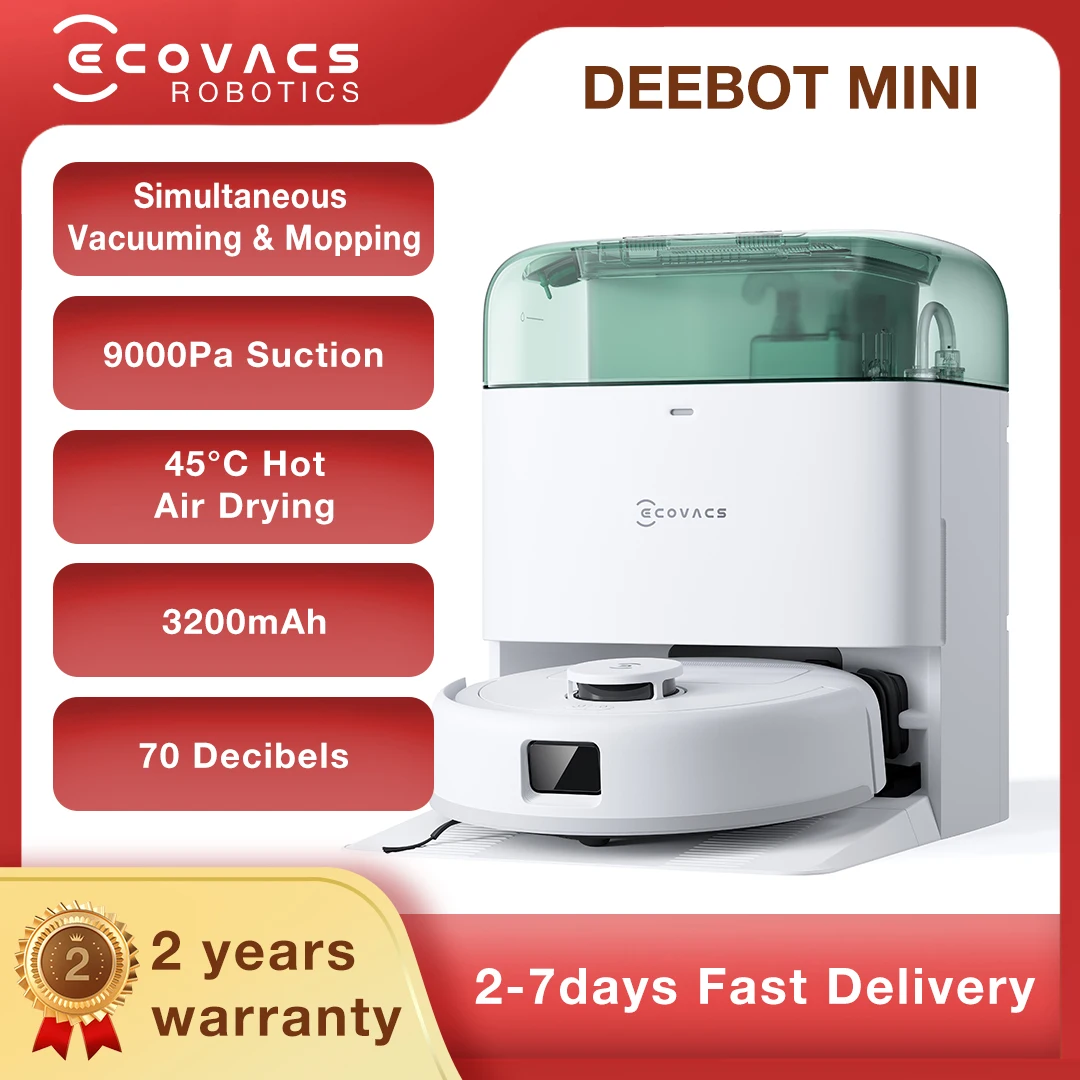 ECOVACS 9000Pa DEEBOT Mini Robot Odkurzający z EU za $249.98 / ~914zł