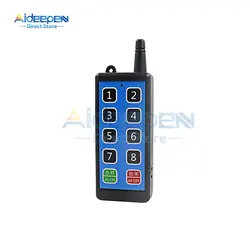 Universal Multi - Voltage Wireless RF Remote Control Switch with 8 - 10 Keys (10 - key control)