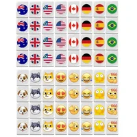 64+1 Seaside escape Mahjong Blocks Tiktok 64 Pcs Mahjong Seaside Escape Tile Game Pattern of Flag Ball Battle Chee Chess Toys 2