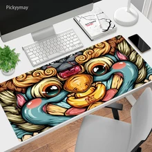 

Gaming Mouse Pad Chinese Style Computer Laptop Anime Speed Keyboard Mouse Mat Large Mousepad PC Gamer Desk Mat Overlock For CSGO