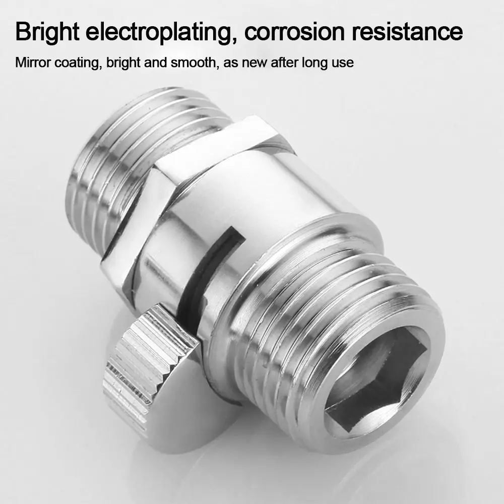 Shower Diverter Valve Solid Brass Shut Off Valve for Bidet Sprayer or Shower Head Bath Water Tap Accessory 5
