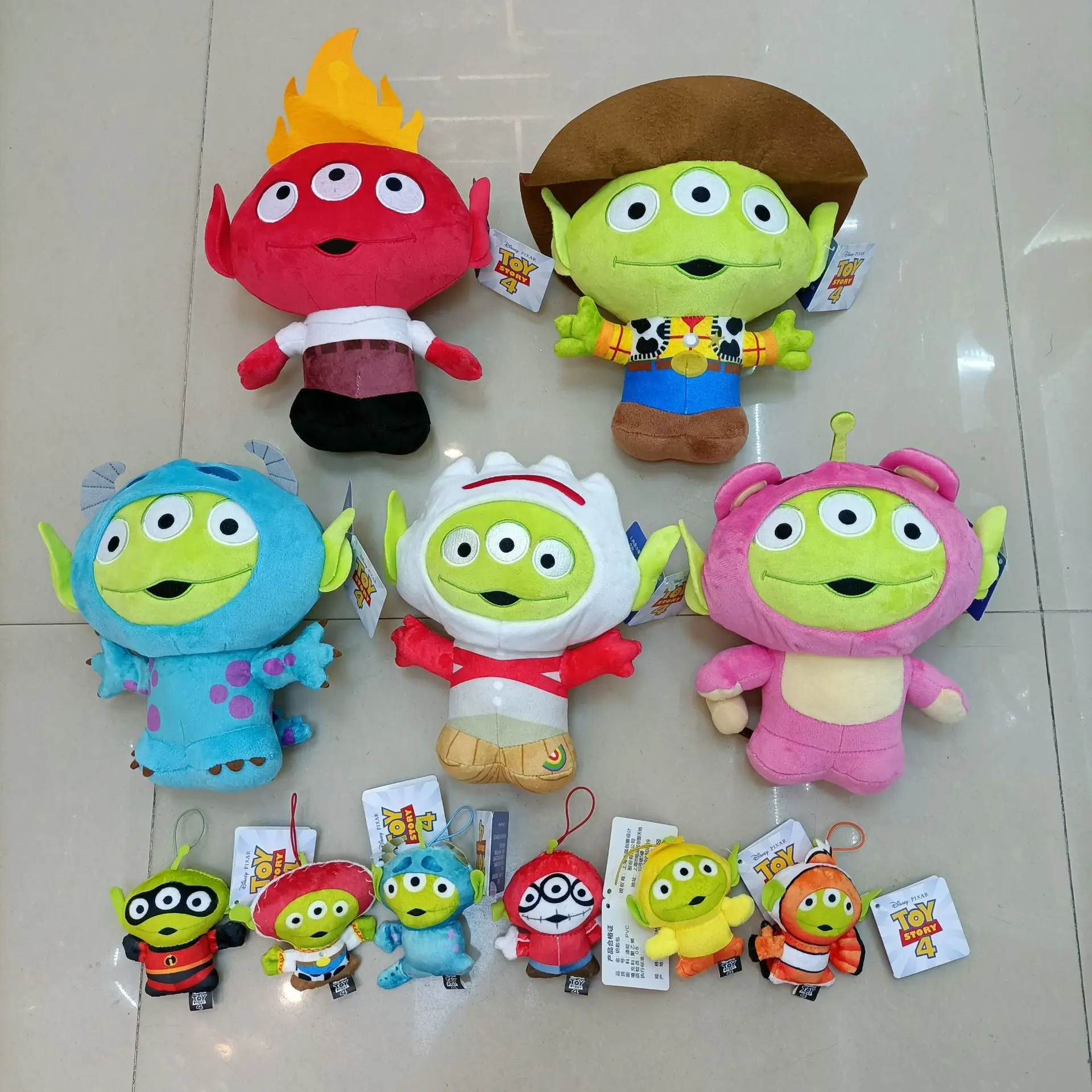 15-35cm Cartoon Movie Toy Story 4 Character Forky Plush Stuffed
