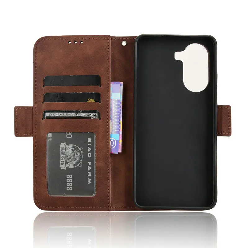 Luxury Flip Cover Wallet Case with Portable Card Holder