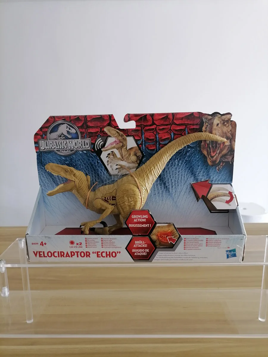 thumbnail image 1 of Figuras de acción de Jurassic Worlds Indominus Rex, modelo de dinosaurio de simulación, luces, sonidos, juguete, muñeco de dinosaurio articulado móvil, regalos para niños, 1 of 5
