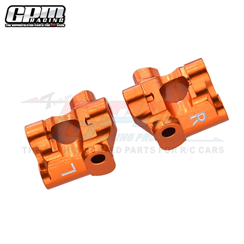 GPM Aluminum Front Bumper & Skid Plate Set For Losi 1/18 Mini-T 2.0 Stadium Truck - 5Pc Red, With D-Rings, Upgraded Parts - View #12
