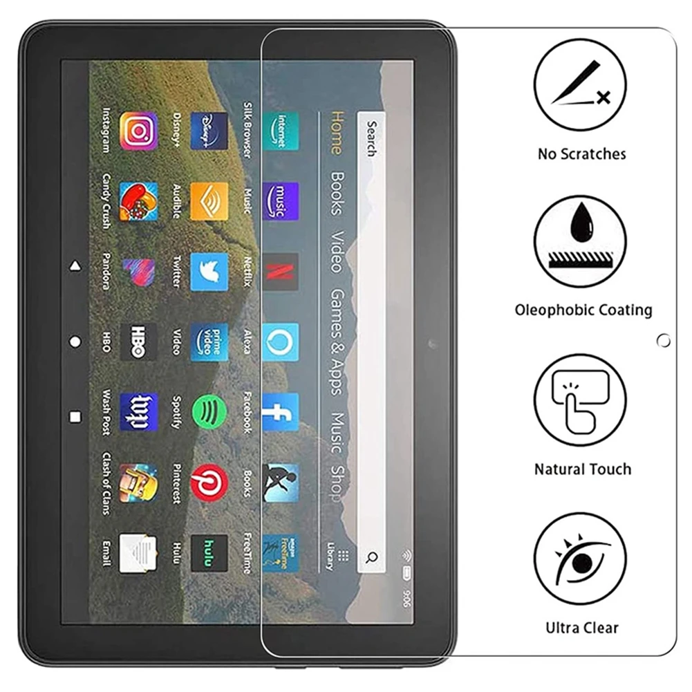 2 Pieces Scratch Proof HD Tempered Glass Screen Protector For  Fire  Max 11 Tablet 13th Gen 2023 Screen Protective Film - AliExpress